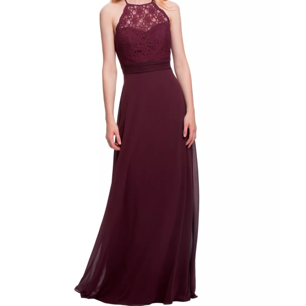 Bill Levkoff gown: Wine, Style 1464